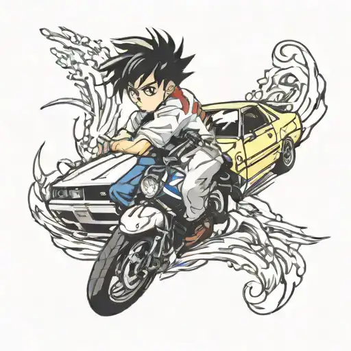 Initial D Manga Inspired
