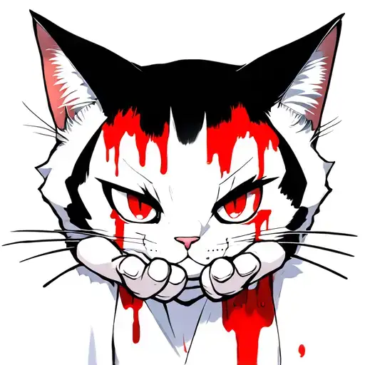 Choso Jujutsu Kaisen Like A Cat Clap Hands With Blood