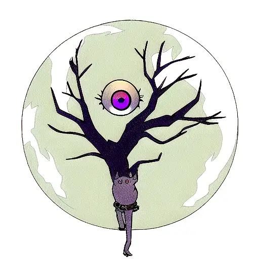 Moon Wolf Eye Jangle Tree