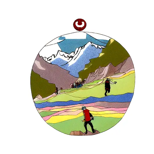 Mountain Lovers Climbing To Everest