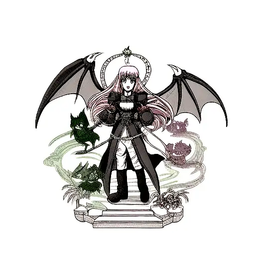 Dragons And Witch Angels