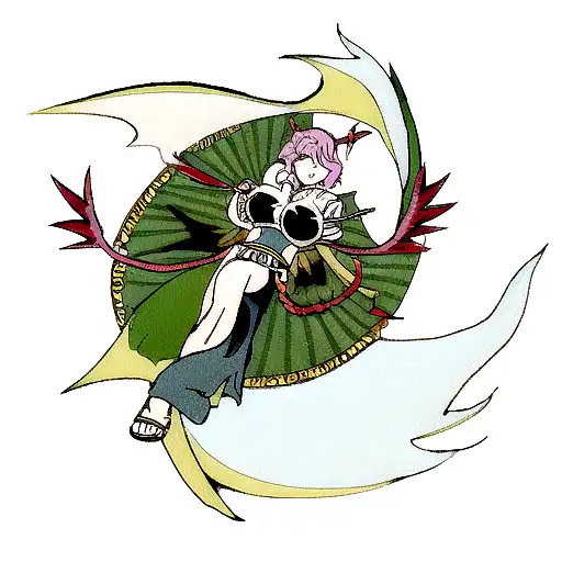 Tarot Card Featuring A Dragon