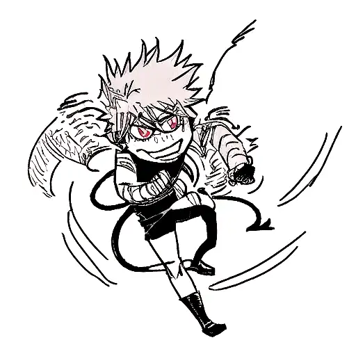 Demon Snake In Jujutsu Kaisen Style