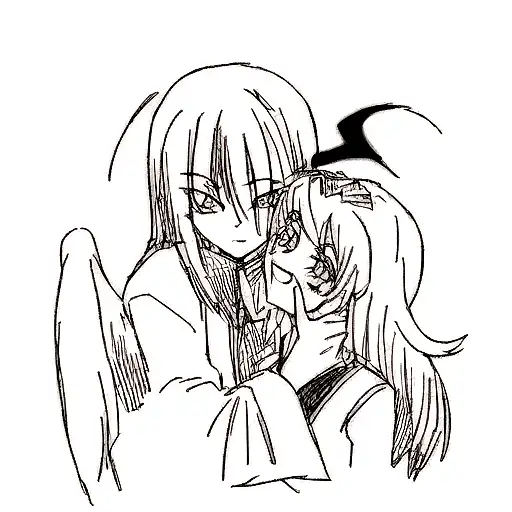 Devil Next To An Angel