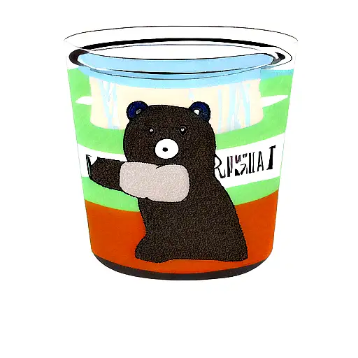 Russian Vodka Bear