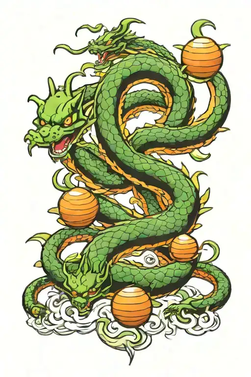 Shenron With Dragon Balls Incorporated