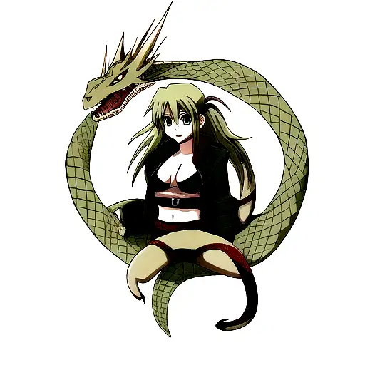 Dragon And Snake