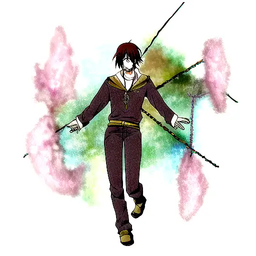 Makima From Chainsaw Man Wearing A Cross Necklace