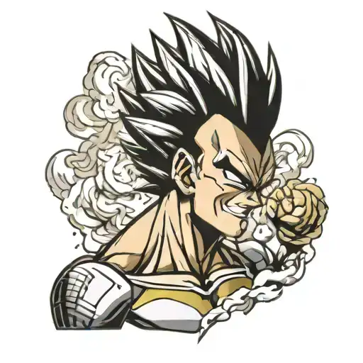 Vegeta Head