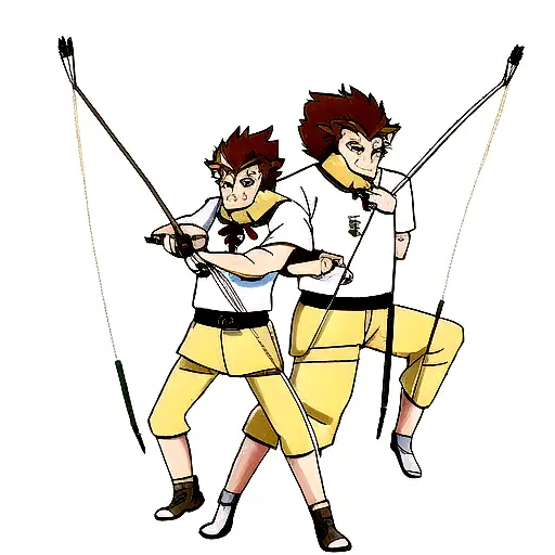 Lion And Archer