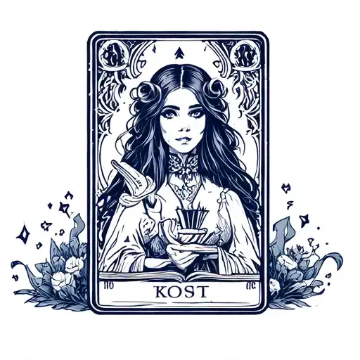 Witch Tarot Card