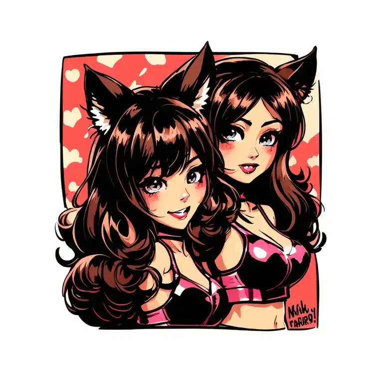 Naughty Cheerleaders Furry