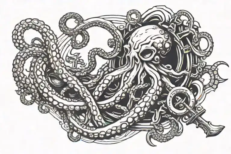 Octopus Boat Anchor