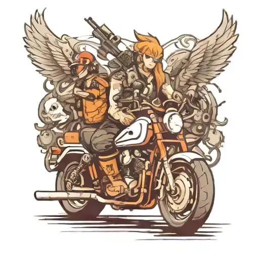 Motorcycle Hunting Truck