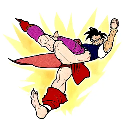 Dragon Ball Gohan Super Saiyan 2 Leg