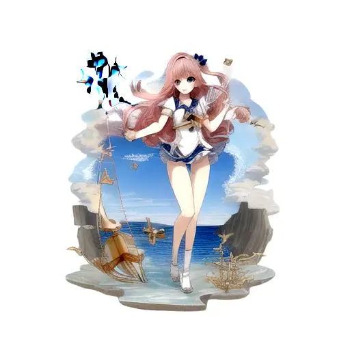 Sagittarius Constellar With Sea Anchor