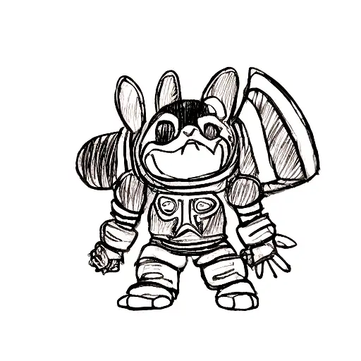 Stitch With The Berserk Guts Armor