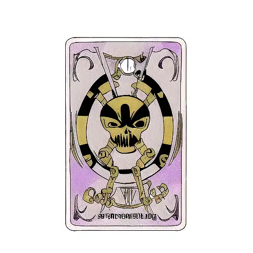 Tarot Death Card From Jojo's