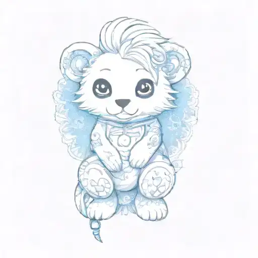 A Blue Stuffed Animal