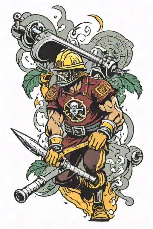 Barbell Firefighter Florida State Seminoles