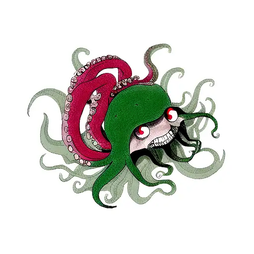 Scary Octopus