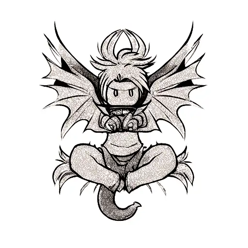 Dragon With Tying And Yeng