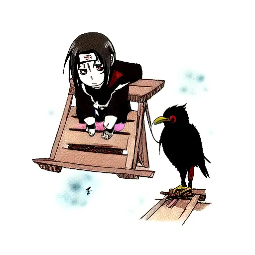 Hybrid Od Itachi And Crow