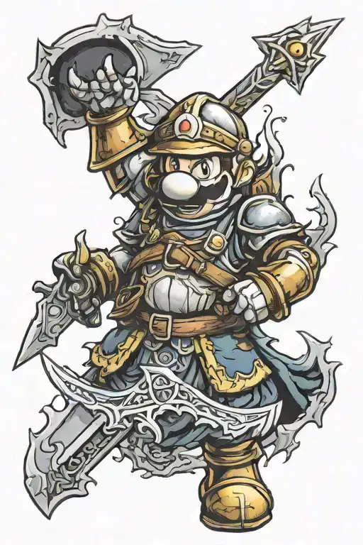 Mario Dark Souls