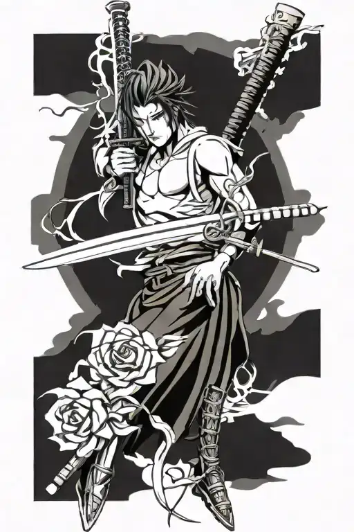 Katana Sword That Shows Loyalty Intertwined