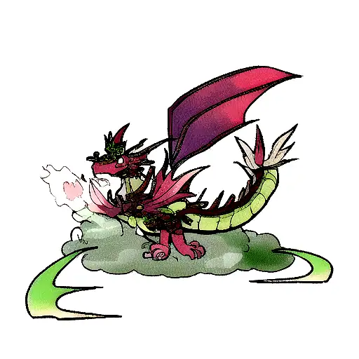 Flower Dragon Steam