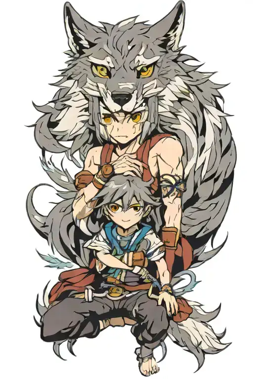 Maliketh And Wolf