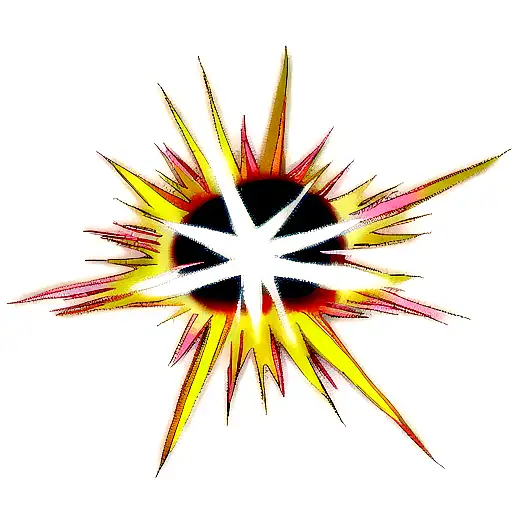 Falling Star On Fire