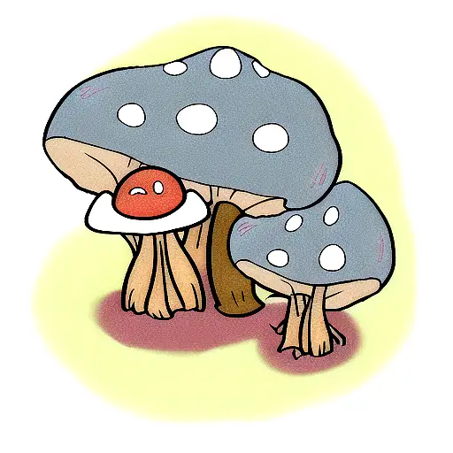 An Alien Mushroom That Remember Jesus Christ
