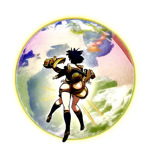 Greek Mythology Atlas Carries The World