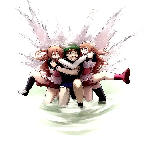 Drowning In Water But Arms Around Me Saving Me