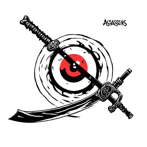 Leonardo Ninja Turtle One Eye Sharingan With An Assassins Blade Attached To One Forearm