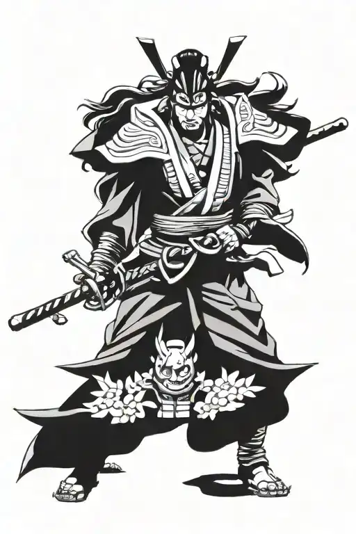 Samurai From Vagabong Manga Inspired
