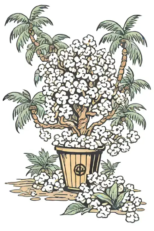 Popcorn Palm Tree