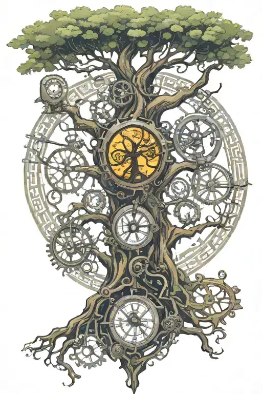 Steampunk Tree Of Life