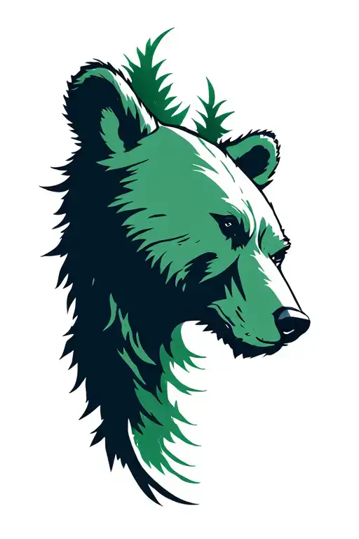 Tree Of Life Bear From Side View