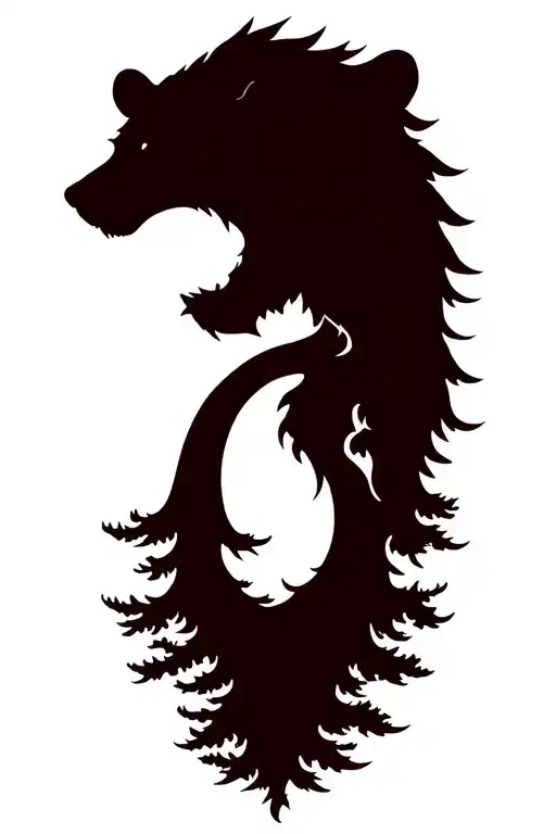 Tree Of Life Bear From Side View