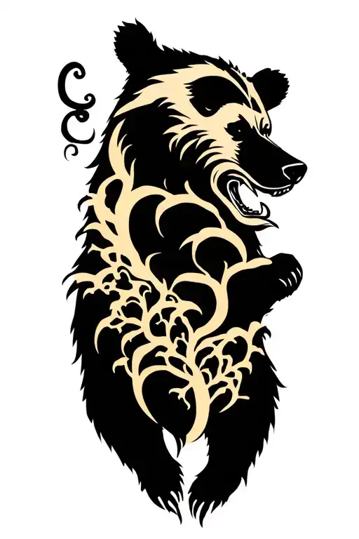 Tree Of Life Bear From Side View