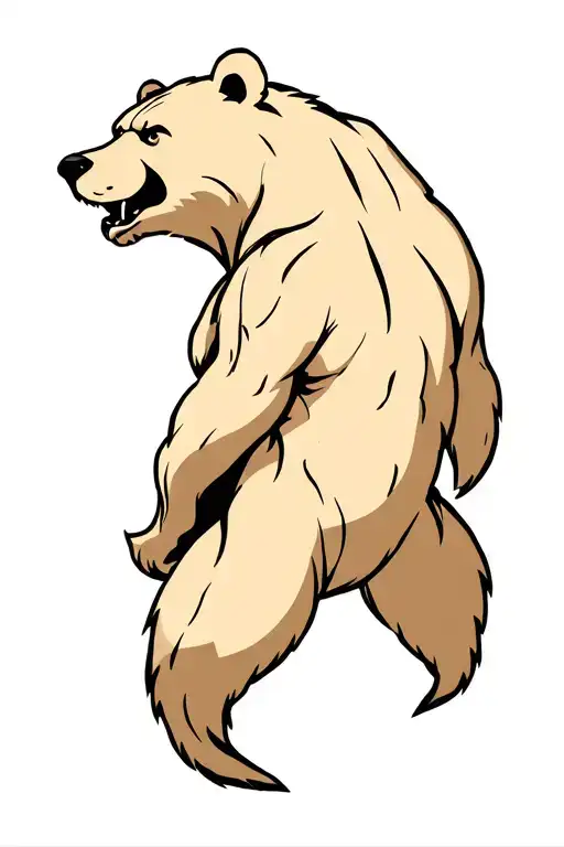 Tree Of Life Bear From Side View