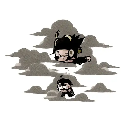 Shinobi Clouds Black