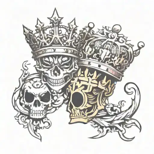 Half Crown Good Versus Evil