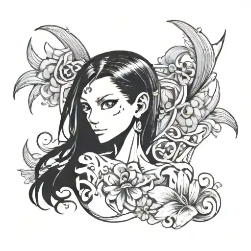 Nico Robin With Caring Look