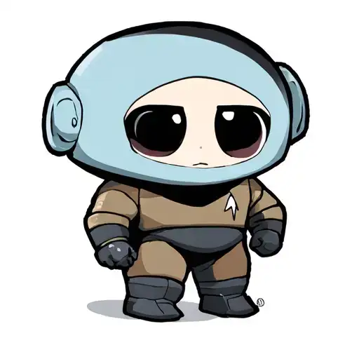 Chibi Data From Star Trek