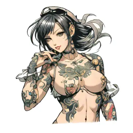 Sexy Girl Showing Off Her Breast