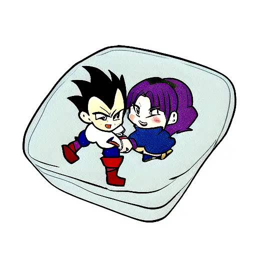 Vegeta Y Su Hija