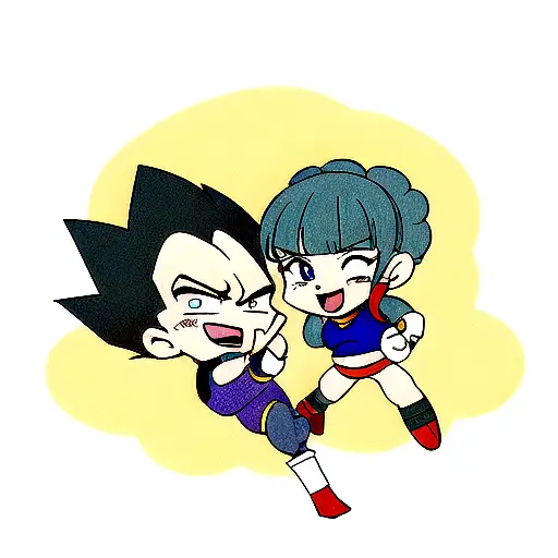 Vegeta Y Su Hija